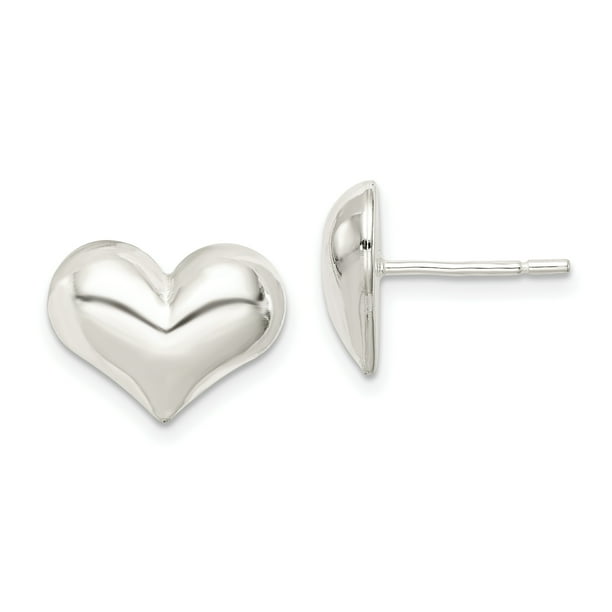 Solid Sterling Silver 925 Cup Stud Earring Post Pin 2-100 pc